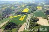Luftaufnahme Kanton Fribourg/A1 bei La Vounaise FR - Foto AI Vounaise 1409