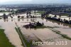 Luftaufnahme Kanton St.Gallen/Widnau Hochwasser 2013 - Foto Widnau 9006