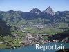 Luftaufnahme Kanton Schwyz/Brunnen - Foto Brunnen 8187154