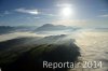 Luftaufnahme Kanton Luzern/Stadt Luzern Agglomeration/Region Luzern im Nebel - Foto Region Luzern 0803