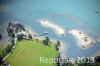 Luftaufnahme SEEN/Urnersee Inseln - Foto Badeinseln Flueelen 0538