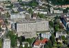 Luftaufnahme Kanton Waadt/Lausanne/Unispital Lausanne - Foto Bearbeitet Lausanne Uni Klinik 5096