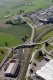 Kreisel ueber Weiche in Romont FR