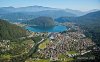 Luftaufnahme Kanton Tessin/Ponte Tresa - Foto Ponte Tresa