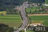 Luftaufnahme AUTOBAHNEN/A2 Stau vor Luzern Cityring - Foto A2 Luzern 6751