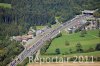 Luftaufnahme AUTOBAHNEN/A2 Stau vor Luzern Cityring - Foto A2 Luzern 6760