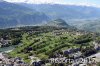 Luftaufnahme Kanton Wallis/Crans-Montana/Montana-Golfplatz - Foto Montana Golfplatz 4275