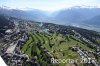 Luftaufnahme Kanton Wallis/Crans-Montana/Montana-Golfplatz - Foto Montana Golfplatz 4284