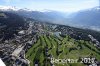 Luftaufnahme Kanton Wallis/Crans-Montana/Montana-Golfplatz - Foto Montana Golfplatz 4288