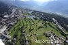 Luftaufnahme Kanton Wallis/Crans-Montana/Montana-Golfplatz - Foto Montana Golfplatz 4306