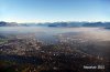 Luftaufnahme STIMMUNGEN/Luzern Inversion - Foto Luzern im DunstLuzern 8348