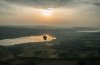 Luftaufnahme BALLONE LUFTSCHIFFE/Baldeggersee Ballon - Foto Bearbeitet  3426