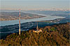 Foto 428: Der Uetliberg bei Zürich im Abendlicht..