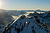 Foto 118: Winterruhe im Berggasthaus auf dem Grossen Mythen bei Schwyz.