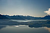 Foto 126: Blick vom Zugersee in die Voralpen.