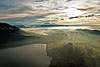 Foto 158: Herbststimmung über dem Zuger und dem Vierwaldstättersee.