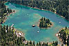 Foto 175: Der Caumasee bei Flims (GR)..