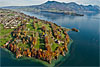 Foto 177: Meggenhorn im Herbst und die Rigi im Hintergrund.