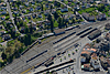 Foto 28: Der Bahnhof Payerne VD.