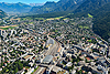 Foto 84: Bahnhof und Stadtzentrum Chur.
